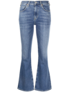 CITIZENS OF HUMANITY BLUE LILAH HIGH-RISE BOOTCUT JEANS,1902C125918505383