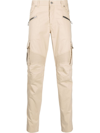 Balmain Straight-leg Cargo Pants In Neutrals