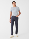 Faherty Stretch Terry 5-pocket Pants (32" Inseam) In Navy