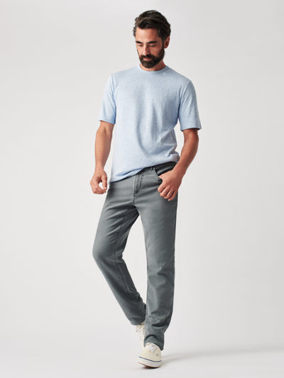 Faherty Stretch Terry 5-pocket Pants (32" Inseam) In Slate