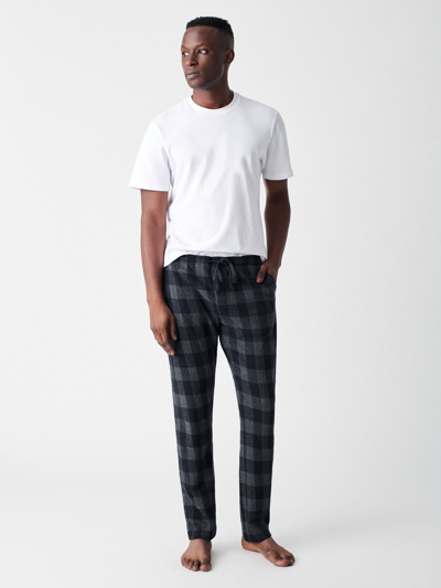 Faherty Legend™ Pajama Pants In Charcoal Black Buffalo | ModeSens