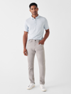 Faherty Movement Organic Cotton Blend Pants In Fossil