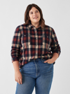 Faherty Legend Plaid Flannel Button-up Shirt In Burchfield Plaid