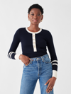 Faherty Mikki Henley Costal Colorblock In Coastal Colorblock
