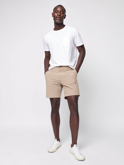 Faherty All Day Shorts (7" Inseam) In Khaki