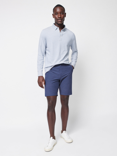 Faherty All Day Shorts (9" Inseam) In Navy