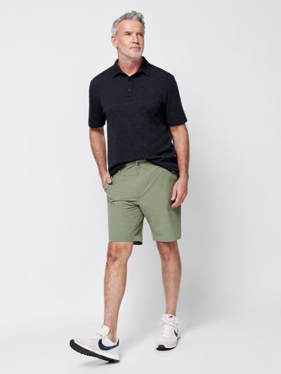 Faherty All Day Shorts (7" Inseam) In Olive