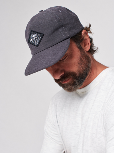 Faherty All Day Hat In Charcoal