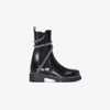 RENÉ CAOVILLA BLACK CLEO 30 CRYSTAL LEATHER CHELSEA BOOTS,C110590250001Y02718568129