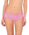 Natori Flora Girl Brief Panty In Violet Quartz
