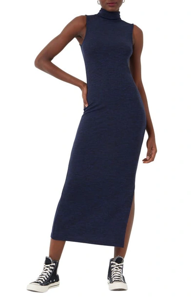 French Connection Sweeter Sleeveless Midi Sweater Dress In Blue