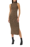 French Connection Sweeter Sleeveless Midi Sweater Dress In Camel Mel