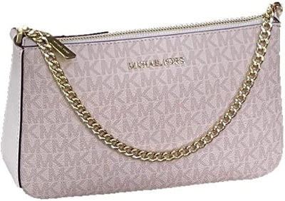 Pre-owned Michael Kors Women Ladies Crossbody Bag Purse Shoulder Messenger Handbag Pink Mk
