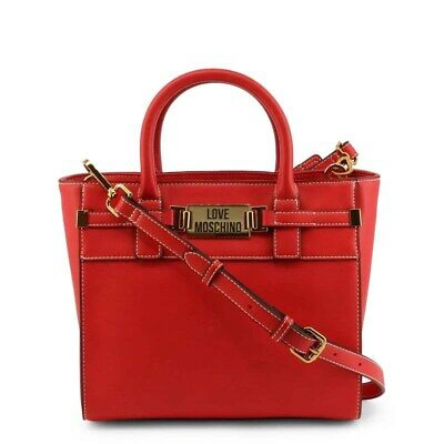 Pre-owned Moschino Handbags For Everyday Women Love  Jc4238pp0dkb0 Jc4238pp0dkb0500 Red