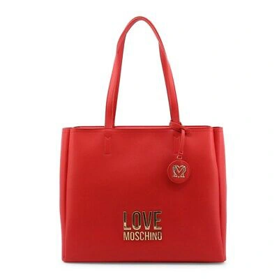 Pre-owned Moschino Handbags For Everyday Women Love  Jc4100pp1dlj050a Red