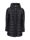 Herno Black 200 G Ultralight Nylon Amilia Coat