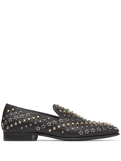 Jimmy Choo Thame Loafers In Black