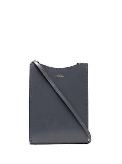 Apc Gray Jamie Shoulder Bag In Lah Steel Grey