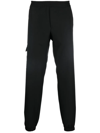 Prada Tapered-leg Virgin Wool Trousers In Schwarz