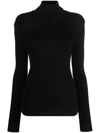Isabel Marant Étoile Roll-neck Knit Jumper In Schwarz