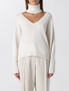 Federica Tosi Knitwear  Women In Yellow Cream