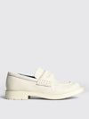 Camperlab 1978 Padded Square-toe Leather Loafers In White