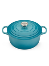 Le Creuset 5.5 Quart Round French Oven In Carribean