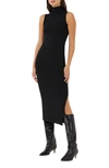 French Connection Sweeter Sleeveless Midi Sweater Dress In Black