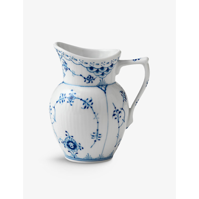 Royal Copenhagen Blue Fluted Lace Porcelain Cream Jug 170ml