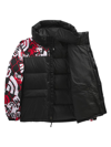 The North Face Printed Hmlyn Down Jacket In Lavender Fog