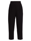 Vince Tapered Pull-on Pants In Black