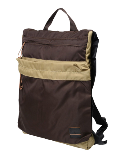 Marni X Porter Backpacks In Dark Brown