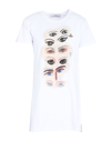 VIVIENNE WESTWOOD VIVIENNE WESTWOOD EYES T-SHIRT WOMAN T-SHIRT WHITE SIZE S COTTON