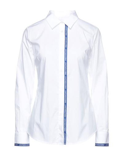 Love Moschino Shirts In White