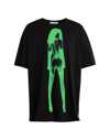Vivienne Westwood Graphic Female-print Cotton T-shirt In Black