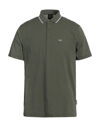 Armani Exchange Polo Shirts In Military Green