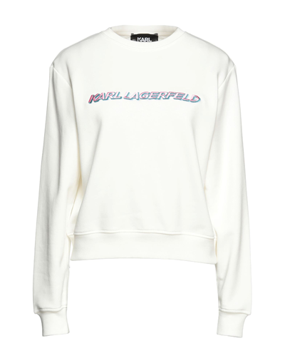 Karl Lagerfeld Sweatshirts In Green