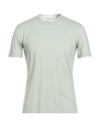 Paolo Pecora T-shirts In Sage Green