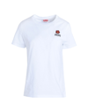 Kenzo Woman T-shirt White Size L Cotton