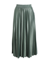 Vila Midi Skirts In Sage Green