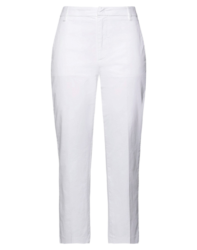 Dondup Pants In White