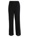 ARKET ARKET WOMAN PANTS BLACK SIZE M SILK, ELASTANE