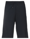 Barrow Man Shorts & Bermuda Shorts Midnight Blue Size M Polyester, Viscose, Elastane In Blue