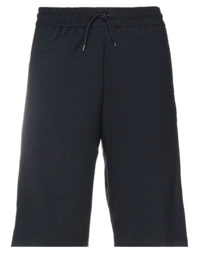Barrow Man Shorts & Bermuda Shorts Midnight Blue Size M Polyester, Viscose, Elastane