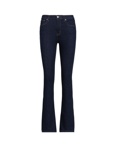 Lauren Ralph Lauren High-rise Straight Ankle Jean In Blue