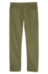 Ag Graduate Sud Straight Leg Pants In Sulfur Climbing Ivy