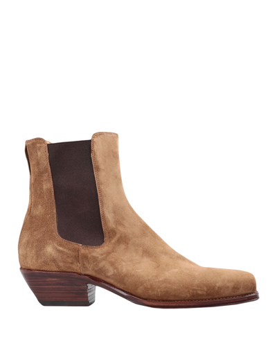 Herve Ankle Boots In Brown