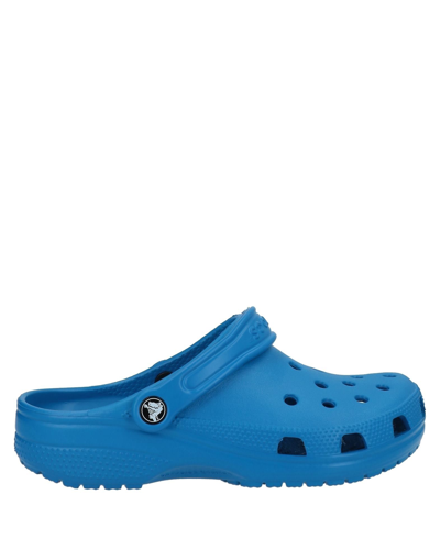 Crocs Woman Mules & Clogs Azure Size 6 Rubber In Blue
