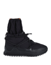 ADIDAS BY STELLA MCCARTNEY ADIDAS BY STELLA MCCARTNEY ASMC WINTERBOOT COLD. RDY WOMAN ANKLE BOOTS BLACK SIZE 6 TEXTILE FIBERS