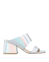 Colors Of California Sandals In Silver